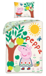 Peppa Pig Tree patalynės užvalkalas 140&times;200 cm, 70&times;90 cm