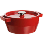 Pyrex SLOWCOOK ketaus puodas 28cm, 6,3l raudonas