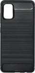 Dėklas Carbon skirtas Samsung Galaxy A41, juoda