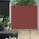 I&scaron;traukiama &scaron;oninė kiemo pertvara vidaXL, 100 x 300 cm, ruda