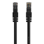 Orico RJ45 Cat.6 apvalus eterneto tinklo kabelis 20 m (juodas)