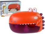 Muilo burbulų žaislas maudynėms Dinozauras LeanToys, raudonas