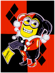 Tapyba pagal skaičius Minion kortų juokdarys 15x20 cm