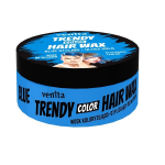Dažantis plaukų formavimo va&scaron;kas Venita Trendy Hair Wax, mėlynas, 75 g