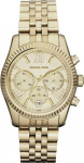 Moteri&scaron;kas laikrodis Michael Kors Lexington, auksinis