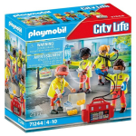 PLAYMOBIL - 71244 - Miesto akcija Gelbėtojai &ndash; gelbėtojų komanda
