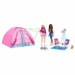Lėlių ir aksesuarų rinkinys Barbie Camping