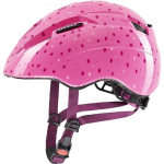 Vaiki&scaron;kas dviratininko &scaron;almas Uvex Kid 2 Pink confetti, dydis 46-52 cm, rožinis