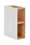 Vonios spintelė Comad Capri White 810B FSC, balta/ruda