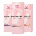 Plaukų dažai Wella Professionals Shinefinity Glaze 08/34, 60 ml