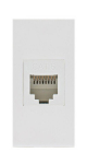 Lan lizdas Cat6, sieninis, baltas