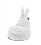 Vaiki&scaron;kas sėdmai&scaron;is Qubo&trade; Baby Rabbit Snowdrop Fluffy Fit, baltas