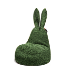 Sėdmai&scaron;is Qubo &bdquo;Mommy Rabbit Bush&ldquo; FLUFFY FIT jaukus pūkuotas užvalkalas vaikams ir paaugliams