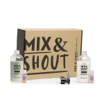 Rinkinys garbanotiems plaukams Mix & Shout: &scaron;ampūnas, 250 ml + kondicionierius, 250 ml + serumas, 2 x 5 ml