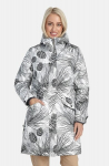 Huppa Moterų žieminė parka MINNA, light gray pattern