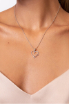 Optinis įrenginys Brilio Silver Stilingas sidabrinis pakabukas PT06W, Silver