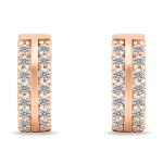 Bronziniai auskarai su cirkoniu moterims Brilio Silver EA662R sBS2684