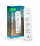 Tasmota i&scaron;manusis prailgintuvas 3 kanalų Balta, Balta