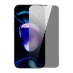 Grūdintas stiklas iPhone 14 Pro su Anti Spy filtru, 0.4mm