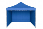 Sulankstomas paviljonas Garden Line NAMIOT HANDLOWY 3x3 m mėlynas PVC