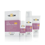 Rinkinys plaukų tiesinimui su keratinu Yellow Keratin Hair Straightener Set