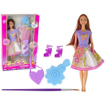 Lėlė su priedais Lean Toys