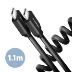 USB-C kabelis - AXAGON - BUCM-AM20TB - 1 m - 2.4 A - USB 2.0