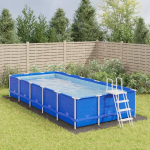 Baseino paklotas VidaXL, 750x370cm, Pilka