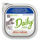 Almo Nature Daily, balta žuvis su ryžiais, 9x300g