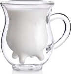Xshelley puodelis su dviguba sienele, 250 ml