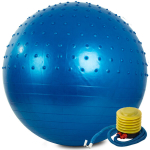Gimnastikos kamuolys + pompa 55 cm