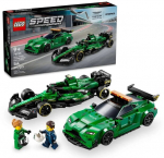 LEGO Speed Champions rinkinys - LEGO - Aston Martin saugos automobilis ir AMR23 - 2 automobiliai - 2 figūrėlės
