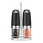 Omimar elektrinis druskos ir pipirų malūnėlis, 50ml.