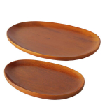 Medinių padėklų rinkinys TORIN, 20-29 cm