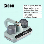 Dulkių siurblys TENGQU Ne&scaron;iojamas Erklių &Scaron;alinimo UV Sterilizatorius - Belaidis Dulkių Siurblys su UV &scaron;viesa, Įkraunamas USB 36V Baterija., Žalias