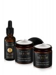 ALPHA SERUM PARIS - Prabangus veido priežiūros rinkinys dienai ir nakčiai, 3 dalys
