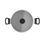 Berghoff Glints puodas su dangčiu, 24 cm