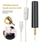 Mini elektrinis grąžtas su antgaliais