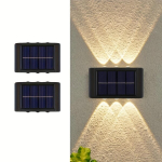 Saulės energijos LED lempa lauke, &Scaron;ilta &scaron;viesa
