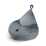 Sėdmai&scaron;is Qubo Tiny Drop Quartz Fresh Fit mink&scaron;tas audinys, polistireno užpildas, kompakti&scaron;kas dydis