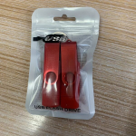 USB laikmena USB-A USB-C dvigubas atminties raktas, Raudona