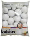 Bolsius plaukiojančios žvakės, 20 vnt.