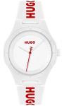 "Hugo Lit For Him White" 1530345 + dėžutė Vyri&scaron;kas laikrodis