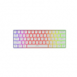 Genesis THOR 660 G2 Gaming Keyboard Wireless/Wired US RGB White 2.4GHz, Bluetooth, USB-C Linear