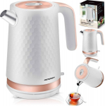 Virdulys Elektrinis virdulys Berdsen 1.7l, matinis baltas su vario detalėmis