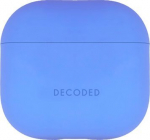 AirPods 4 dėklas - Decoded - Silikoninis atsparus smūgiams - LED indikatorius - Mėlyna - Optimalus apsaugos lygis