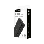 Atsarginis maitinimo &scaron;altinis ("Power Bank") 20 000 mAh įkroviklis - akumuliatorius | Maitinimo blokas | USB-C, Micro USB, 2xUSB-A
