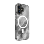 &bdquo;Evelatus&ldquo; &bdquo;Apple iPhone 17 IMD Glacier&ldquo; dėklas, pilkas, su &bdquo;Magsafe&ldquo; plėvelėmis