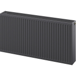 Radiatorius Mexen CC33, 300 x 1200 mm, pajungimas i&scaron; apačios per vidurį, 1601 W, antracito