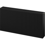 Radiatorius Mexen CC33, 500 x 2800 mm, pajungimas i&scaron; apačios per vidurį, 5659 W, juodas